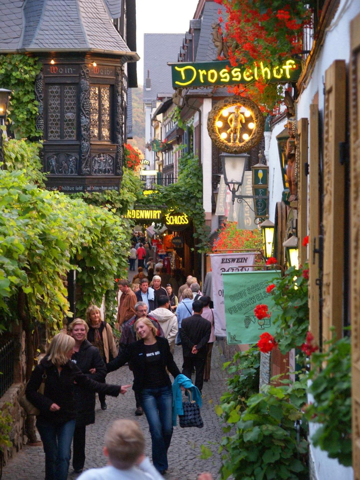 Hotel Trapp Rüdesheim am Rhein Eksteriør billede
